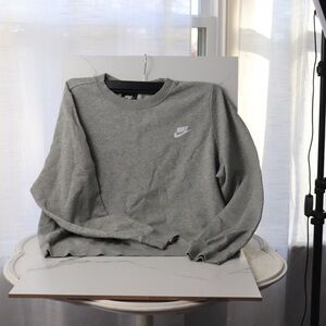 Nike grey crewneck